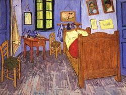 Vincent Van Gogh Van Gogh's Bedroom at Arles Sweden oil painting art